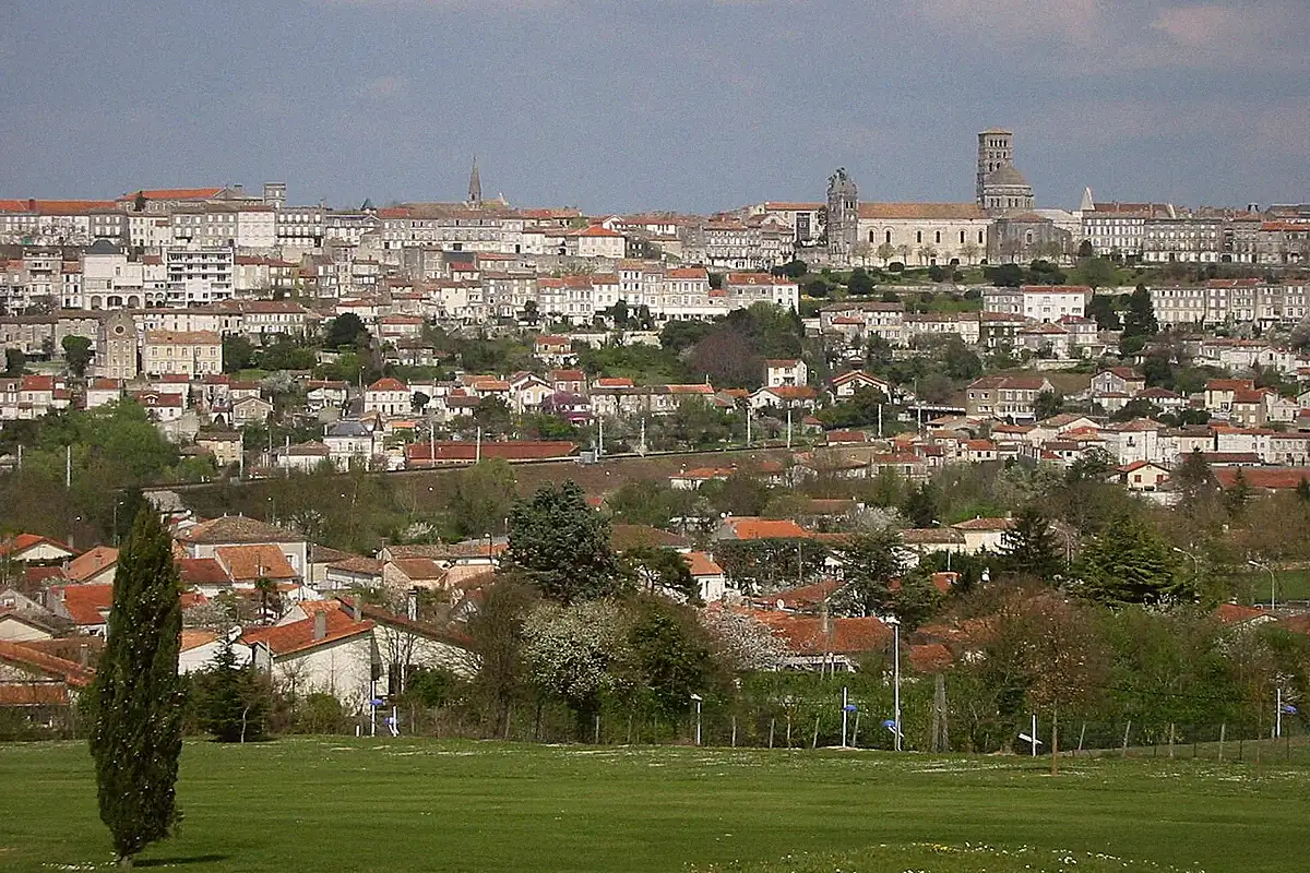 Angoulême vue depuis l'espace public