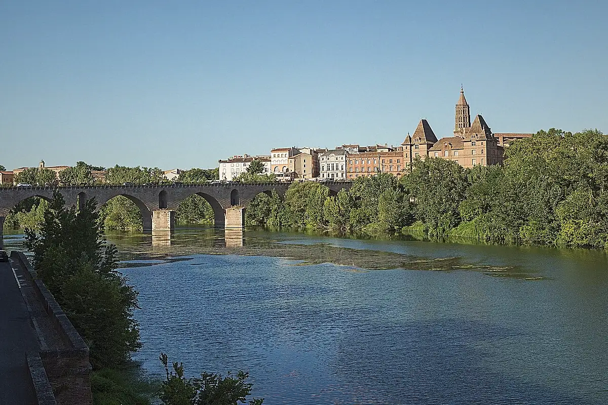 Montauban vue depuis l'espace public