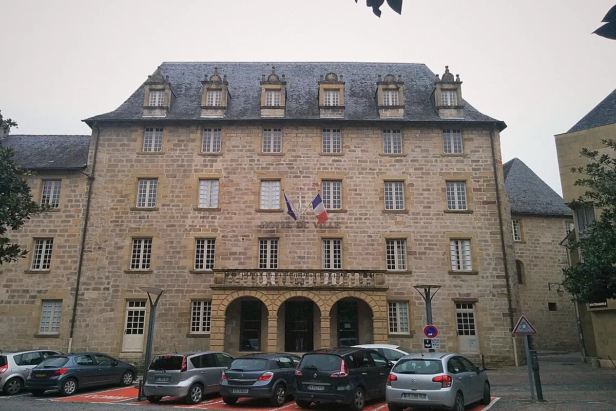 Brive-la-Gaillarde vue depuis l'espace public