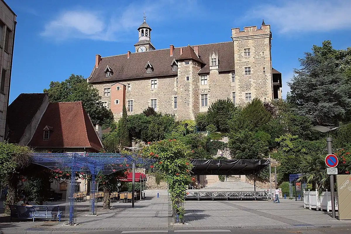 Montluçon vue depuis l'espace public